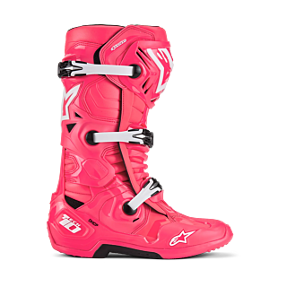 Alpinestars Crosslaarzen Tech 10 - Diva Roze / Wit