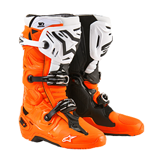 Alpinestars Crosslaarzen Tech 10 Enduro - Fluo Oranje / Zwart / Wit
