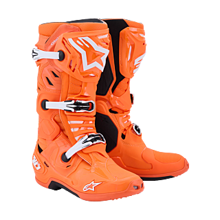 Alpinestars Crosslaarzen Tech 10 Supervented - Fluo Oranje / Zwart / Wit