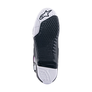 Alpinestars Crosslaarzen Tech 10 Supervented - Zwart / Enamal Blauw / Paars / Wit