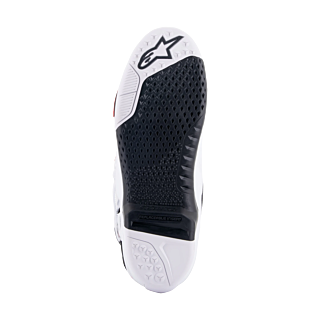 Alpinestars Crosslaarzen Tech 10 - Zwart / Fluo Rood / Fluo Oranje / Wit