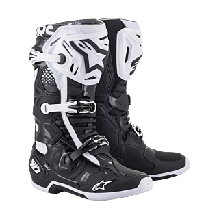 Alpinestars Crosslaarzen Tech 10 - Zwart / Wit