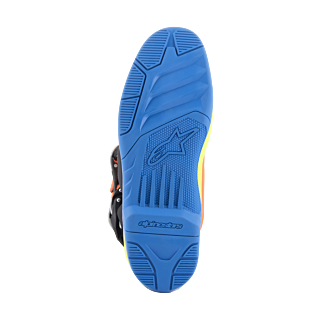 Alpinestars Crosslaarzen Tech 5 - Fluo Oranje / Enamel Blauw / Fluo Geel