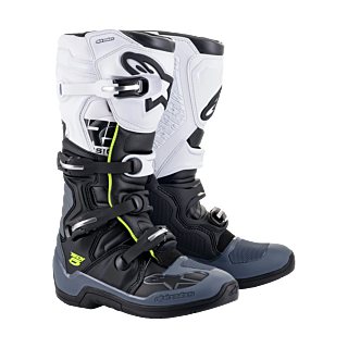 Alpinestars Crosslaarzen Tech 5 - Zwart / Donker Grijs / Wit