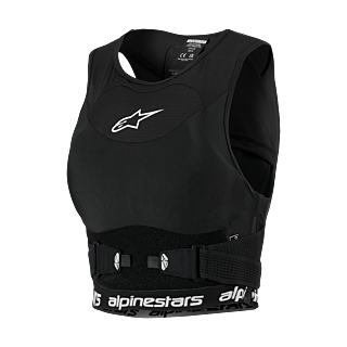Alpinestars Dames Bodyprotector Zacht Stella Plasma - Zwart / Wit