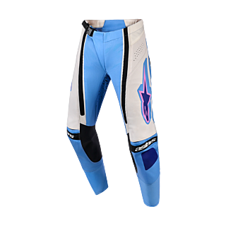 Alpinestars Dames Crossbroek 2026 Techstar Nomur - Licht Blauw / Off Wit / Zwart