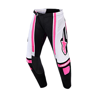 Alpinestars Dames Crossbroek 2026 Techstar Nomur - Zwart / Wit / Fuchsia