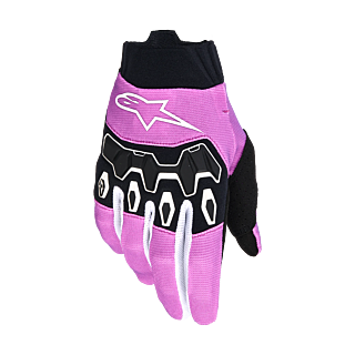 Alpinestars Dames Crosshandschoenen 2026 Full Bore V2 - Wit / Fluo Roze / Zwart