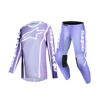 Alpinestars Dames Crosskleding 2026 Fluid Apex - Violet / Wit
