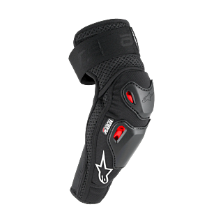 Alpinestars Elleboogbeschermers Bionic Pro Plasma - Zwart / Rood / Wit