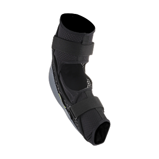Alpinestars Elleboogbeschermers Sequence - Antraciet / Geel Fluo