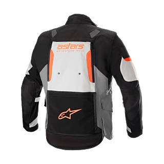 Alpinestars Enduro Jas Halo Drystar - Donker Grijs / Ice Grijs / Zwart
