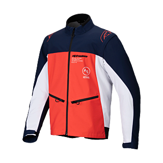 Alpinestars Enduro Jas Softshell Lite-Dura - Navy / Oranje / Wit