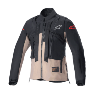 Alpinestars Enduro Jas Techdura - Zwart / Falcon / Bruin