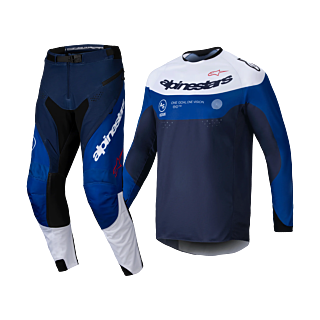 Alpinestars Enduro Kleding Pro-Dura - Navy / Blauw / Wit