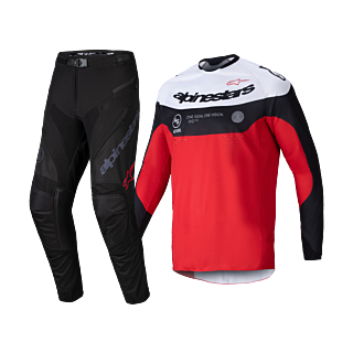 Alpinestars Enduro Kleding Pro-Dura - Zwart / Rood / Wit / Blauw