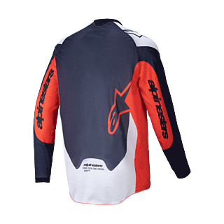 Alpinestars Enduro Shirt Pro-Dura - Navy / Oranje / Wit