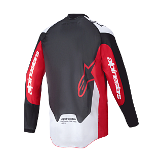 Alpinestars Enduro Shirt Pro-Dura - Zwart / Rood / Wit / Blauw