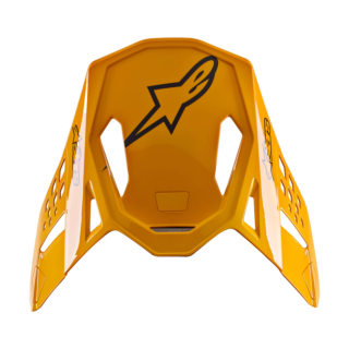Alpinestars Helmklep S-M10 22.05 Dyno - Zwart / Oranje