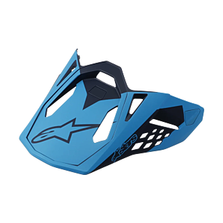 Alpinestars Helmklep S-M10 22.05 Meta - Mat Blauw