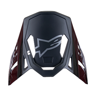 Alpinestars Helmklep S-M10 Fame - Zwart / Carbon
