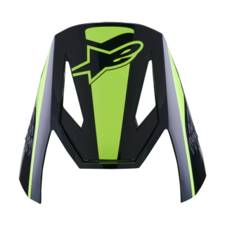 Alpinestars Helmklep S-M3 Heat - Fluo Geel / Zwart