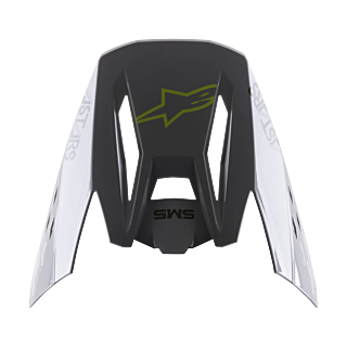 Alpinestars Helmklep S-M5 22.05 Bond - Zilver / Zwart / Fluo Geel / Groen