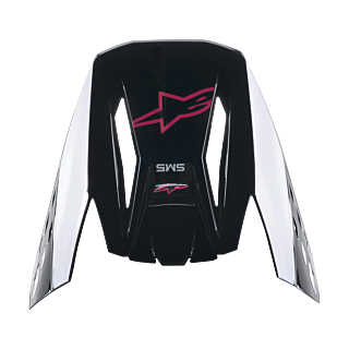 Alpinestars Helmklep S-M5 22.05 Compass - Zwart / Diva Roze
