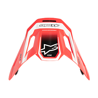 Alpinestars Helmklep S-M7 Deed - Rood / Zwart / Wit