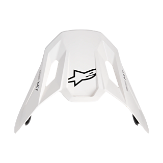 Alpinestars Helmklep S-M7 Solid - Wit