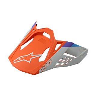 Alpinestars Helmklep S-M8 22.05 Contact - Mat Oranje
