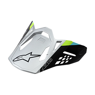 Alpinestars Helmklep S-M8 22.05 Contact - Mat Zilver