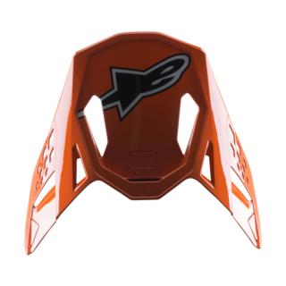 Alpinestars Helmklep S-M8 22.05 Factory - Blauw / Geel / Oranje
