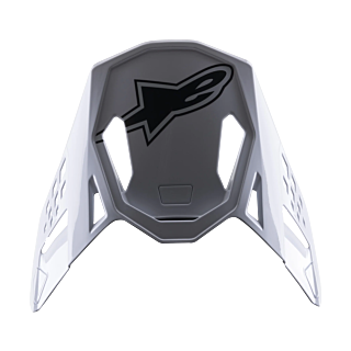 Alpinestars Helmklep S-M8 22.05 Factory - Zwart / Rood / Wit
