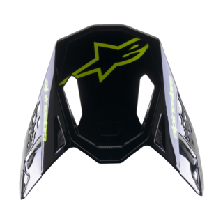 Alpinestars Helmklep S-M8 Radium 2 - Nightlife / Ucla Blauw / Wit