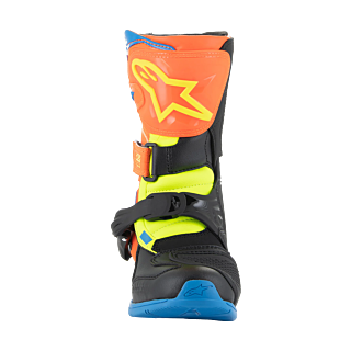Alpinestars Kids Crosslaarzen Tech 3S - Fluo Oranje / Blauw / Fluo Geel