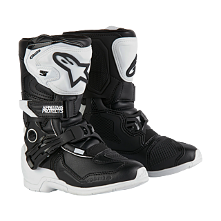 Alpinestars Kids Crosslaarzen Tech 3S - Wit / Zwart