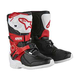 Alpinestars Kids Crosslaarzen Tech 3S - Wit / Zwart / Rood