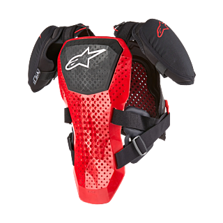 Alpinestars Kinder Bodyprotector A-5 S V2 - Zwart / Wit / Rood