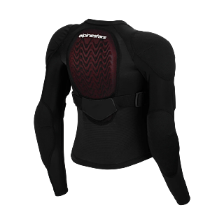 Alpinestars Kinder Bodyprotector Vest Zacht Bionic Plasma LT - Zwart / Wit