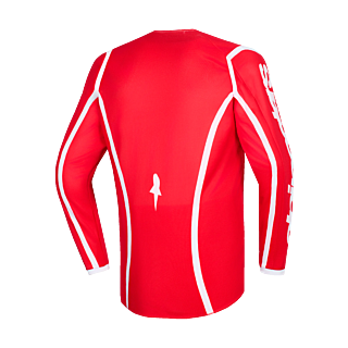 Alpinestars Kinder Cross Shirt 2026 Fluid Apex - Rood / Wit
