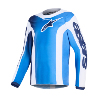 Alpinestars Kinder Crosskleding 2026 Fluid Portl - Ucla / Blauw / Wit