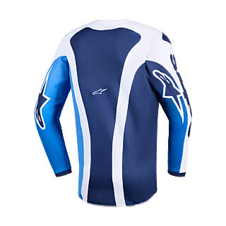 Alpinestars Kinder Cross Shirt 2026 Fluid Portl - Ucla / Blauw / Wit