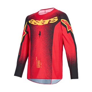 Alpinestars Kinder Crosskleding 2026 Supertech Scenz - Rood / Zwart / Geel
