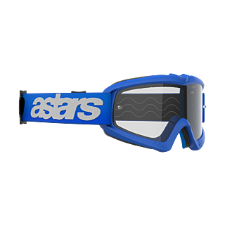 Alpinestars Kinder Crossbril Vision Blaze - Blauw - Clear Lens