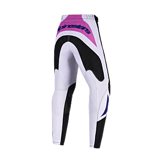Alpinestars Kinder Crossbroek 2026 Fluid Grid - Zwart / Licht Grijs / Paars