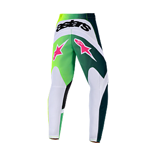 Alpinestars Kinder Crossbroek 2026 Fluid Portl - Groen / Wit / Zwart
