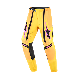 Alpinestars Kinder Crossbroek 2026 Supertech Nomur - Oranje / Geel / Roze