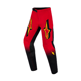 Alpinestars Kinder Crossbroek 2026 Supertech Scenz - Rood / Zwart / Geel