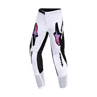Alpinestars Kinder Crossbroek 2026 Supertech Vista - Wit / Paars / Zwart